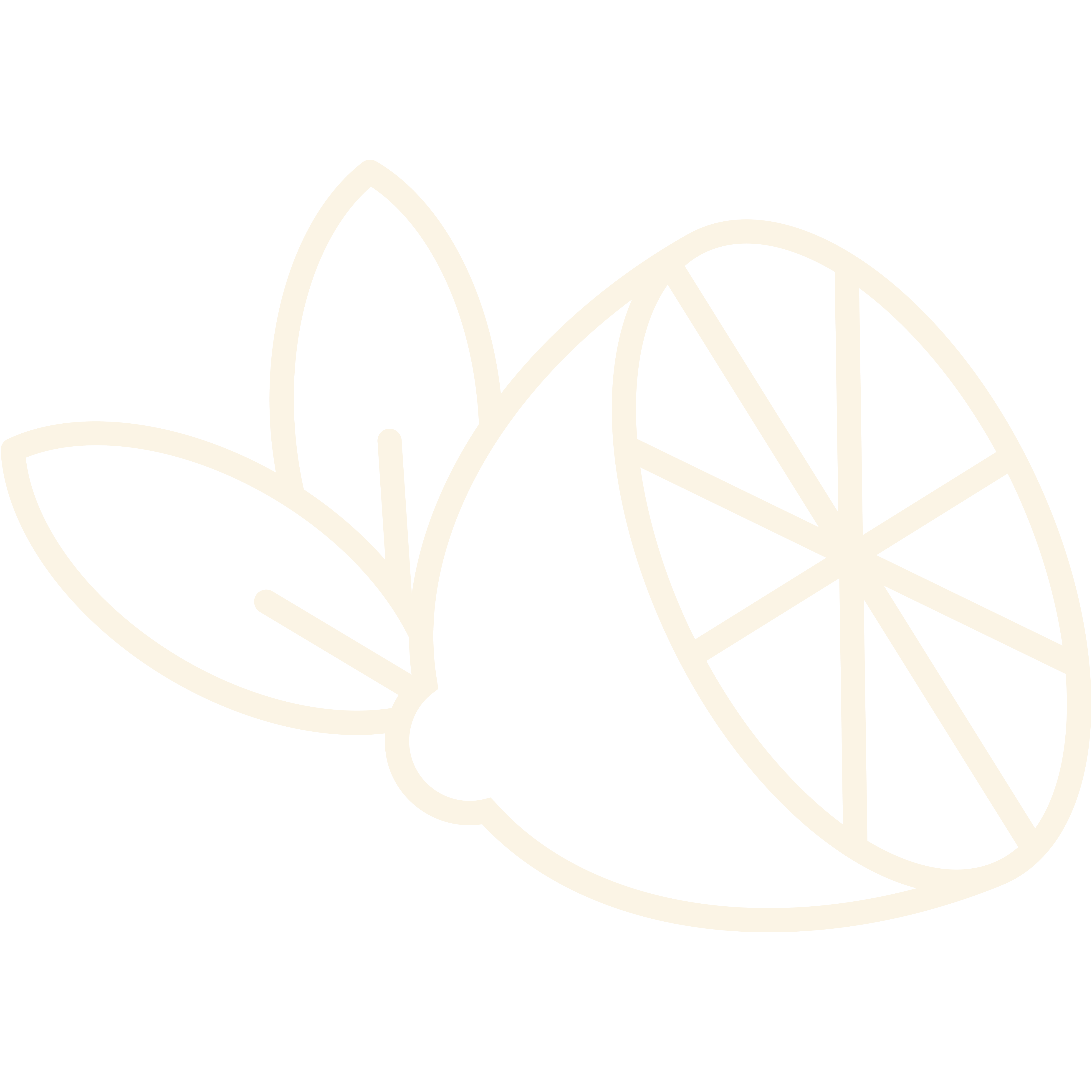 A white vector image of half a lemon.
