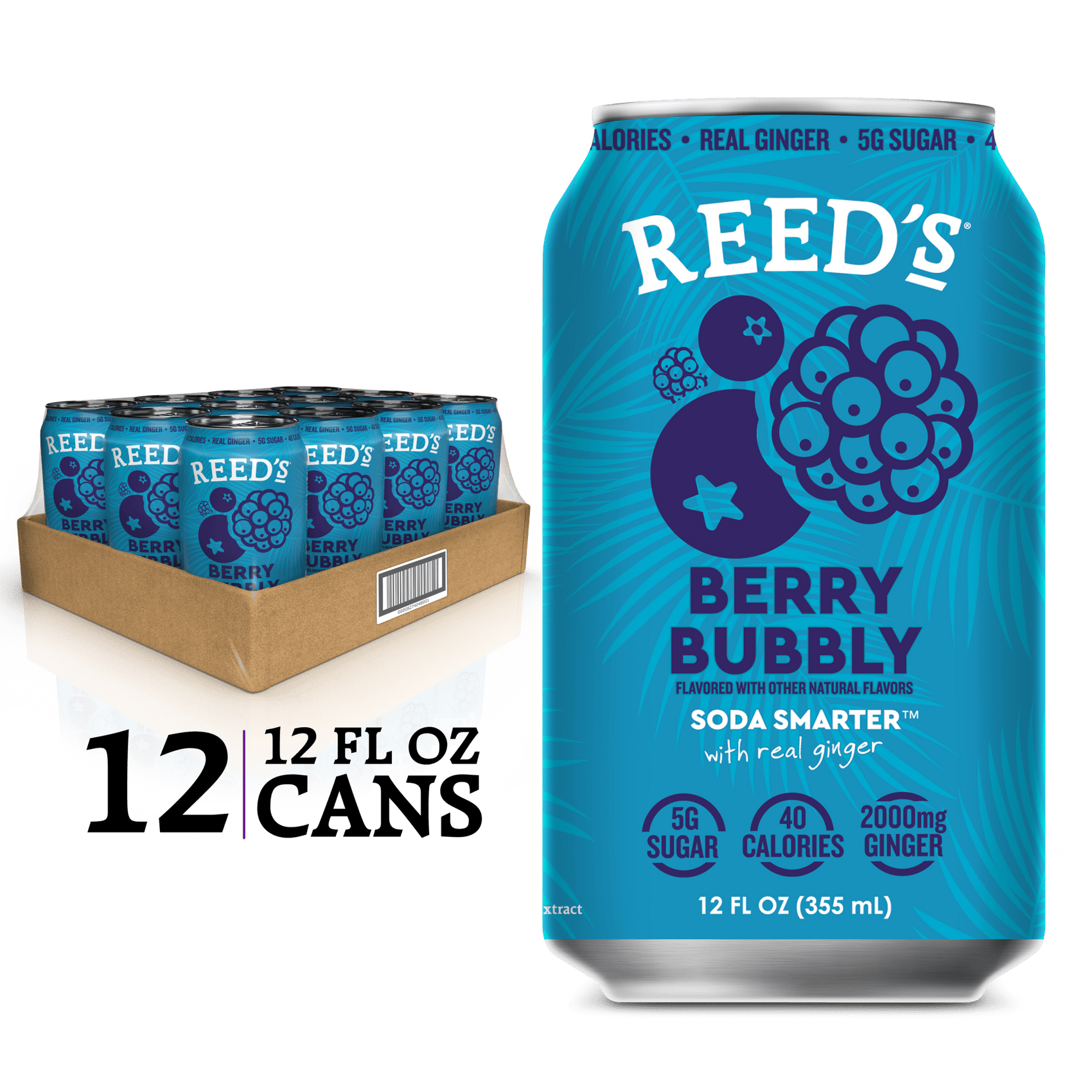 NEW! Berry Bubbly Multifunctional Soda - Reed'sInc