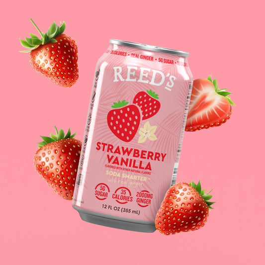 NEW! Strawberry Vanilla Multifunctional Soda - Reed'sInc