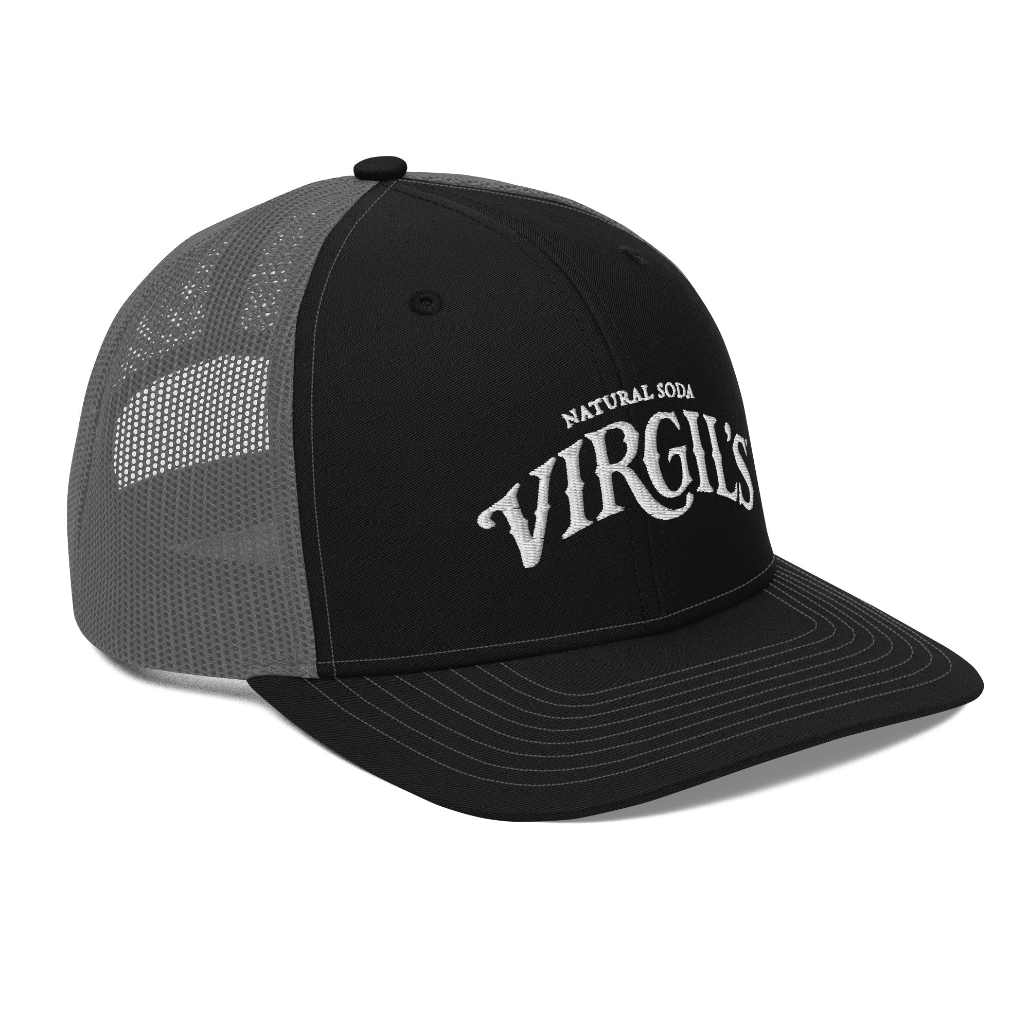 Virgil's Black & Grey Trucker Cap - Reed'sInc